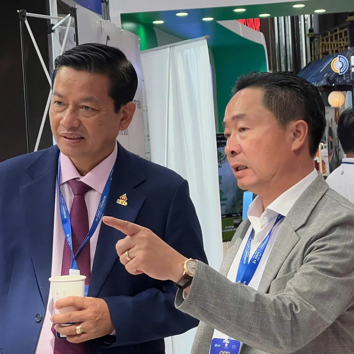 Ông Trần Văn Chín - Chủ tịch HĐQT Công ty CP Công nghệ Arobid chia sẻ về nền tảng công nghệ Arobid TradeXpo 